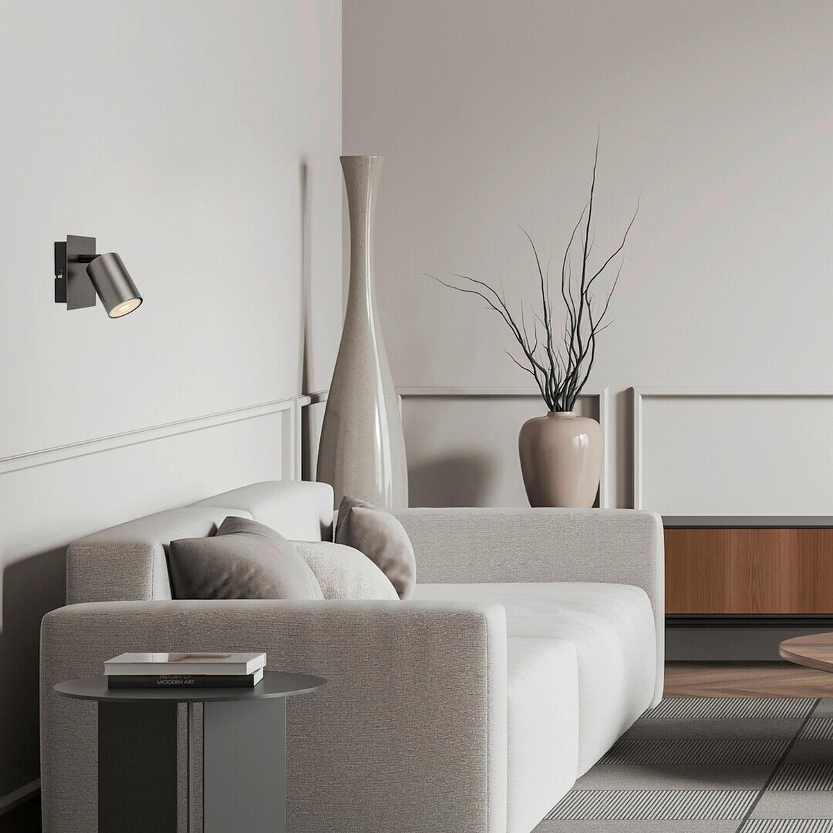 REFLEKTOR GERHARD  - boje oplemenjenog čelika, Basics, metal (9/14.5/11cm)