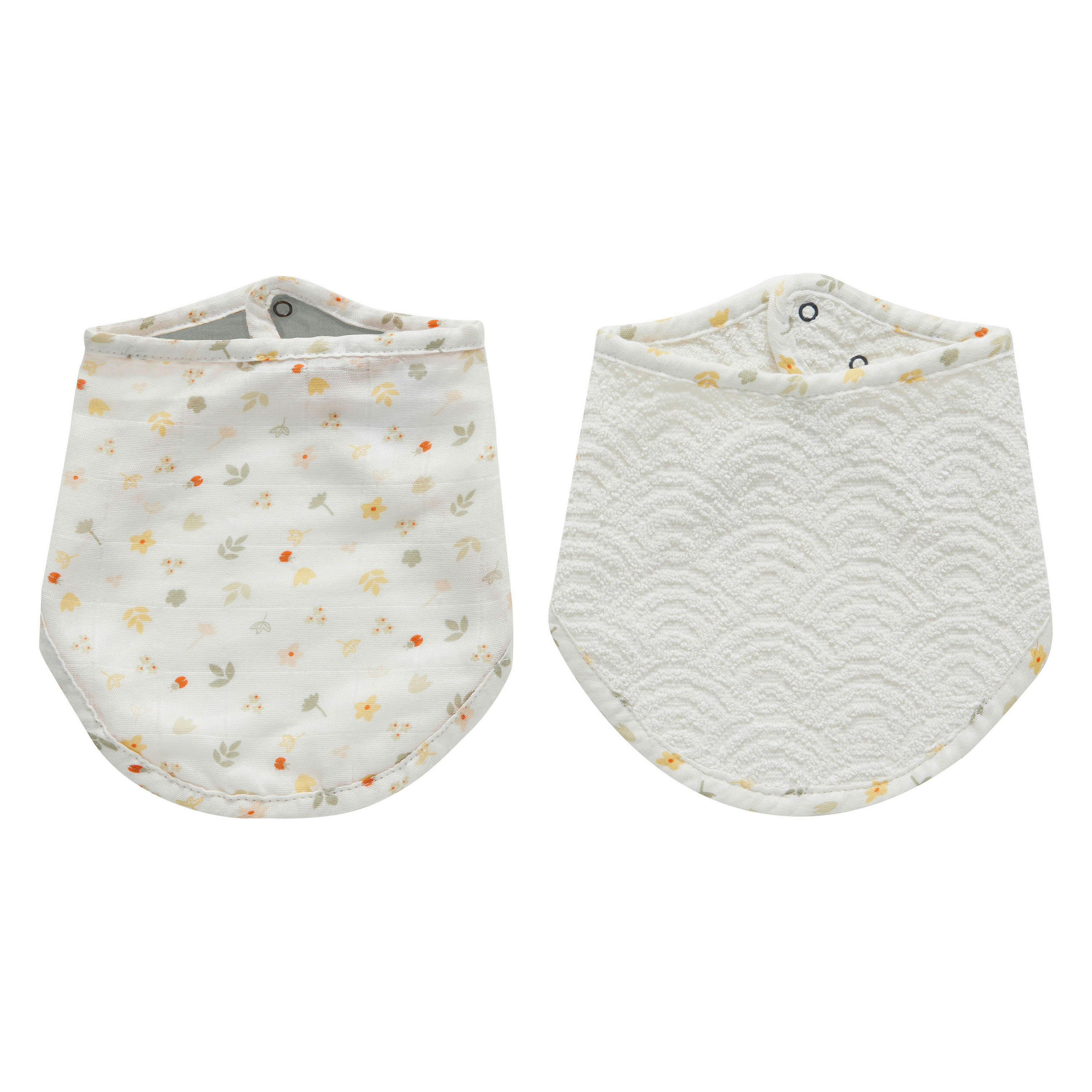 LÄTZCHEN - Gelb/Weiß, Basics, Textil (19/40cm) - Bebe Jou