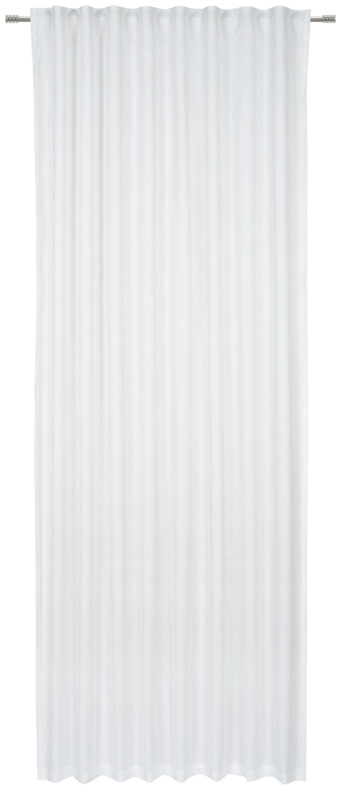 FERTIGVORHANG blickdicht  - Weiss, Basics, Textil (135/245cm) - Esposa