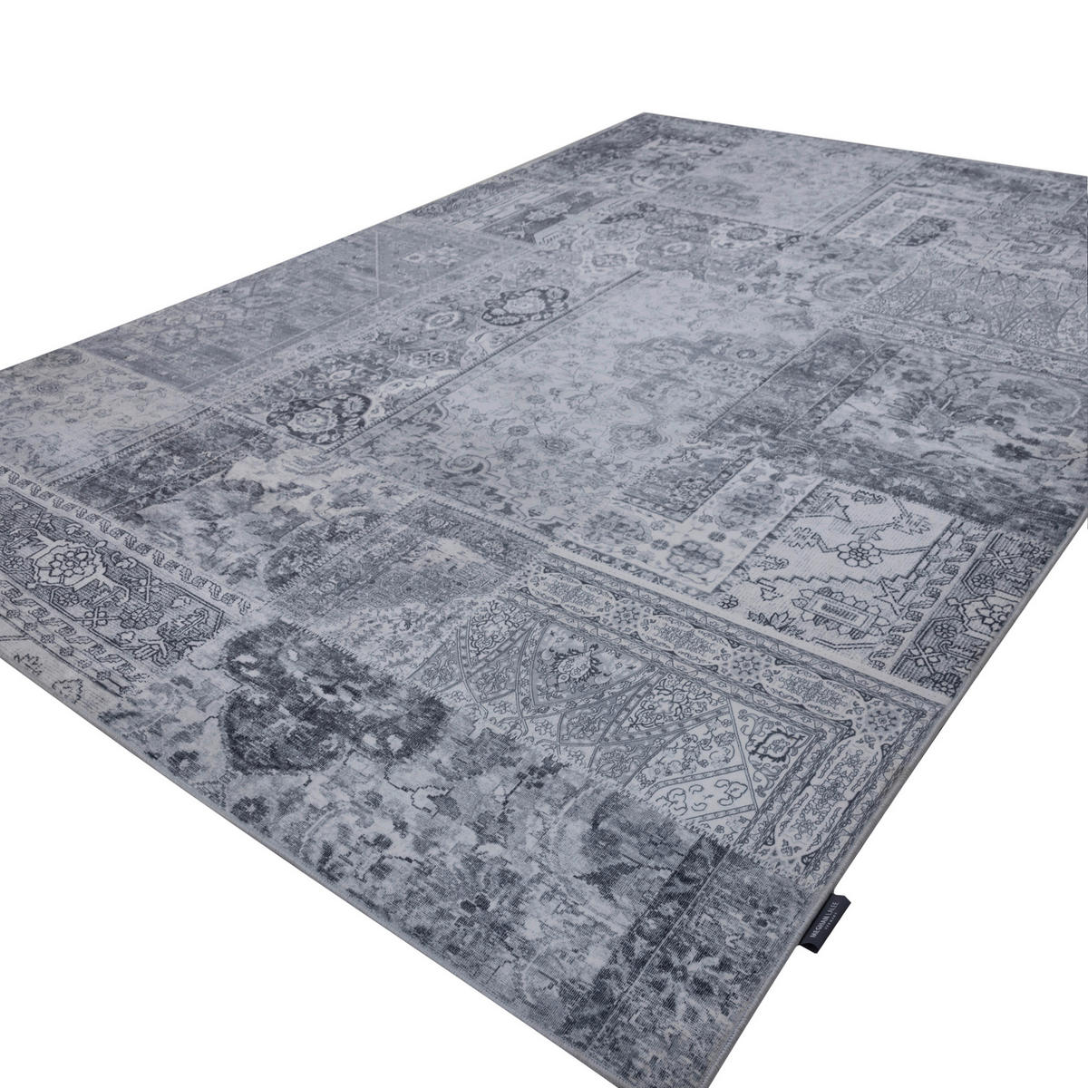 RAVNO TKANA PREPROGA      200/290 cm    tkano  siva  - siva, Basics, tekstil (200/290cm) - Kayoom