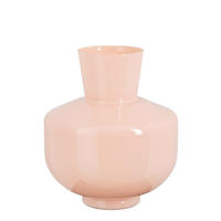 VÁZA, sklo, 29,5 cm - pink, Basics, sklo (25/29.5cm)
