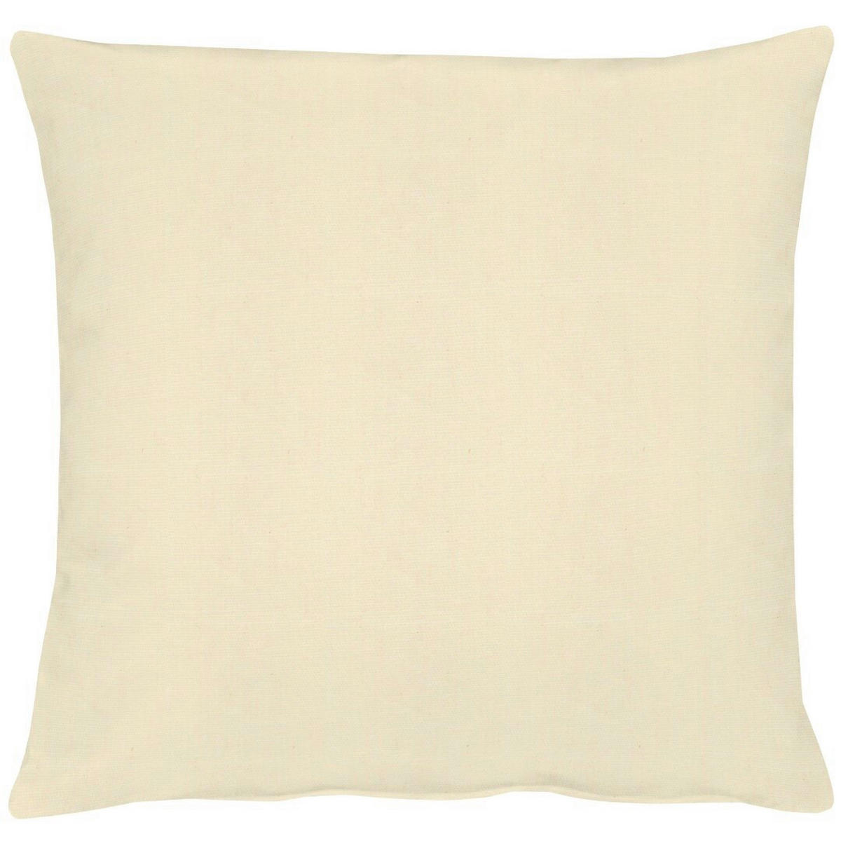 ZIERKISSEN 49/49 cm  - Perlmutt, Basics, Textil (49/49cm) - Apelt