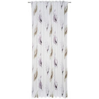 HOTOVÝ ZÁVĚS, poloprůhledné, 140/255 cm - přírodní barvy, Natur, textil (140/255cm) - Bio:Vio