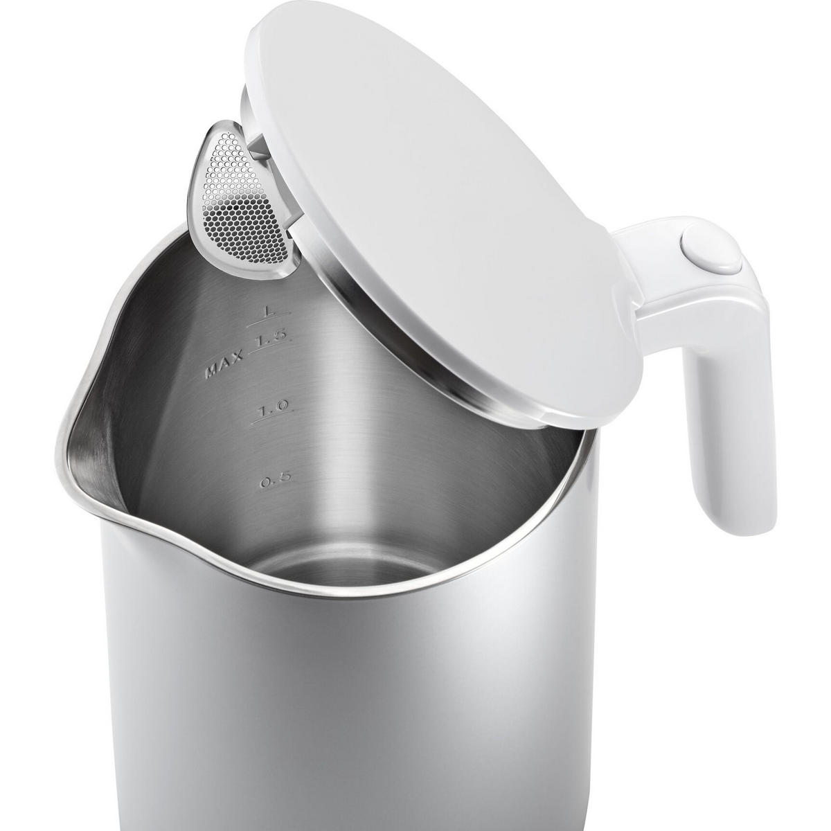 WASSERKOCHER ZWILLING ENFINIGY 1,5 L  - Silberfarben, Basics, Kunststoff/Metall - Zwilling