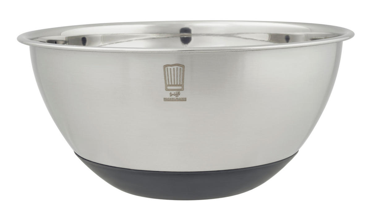 SCHÜSSEL Bonn   - Silberfarben/Grau, Design, Kunststoff/Metall (2500ml) - Chefkoch+Fackelmann