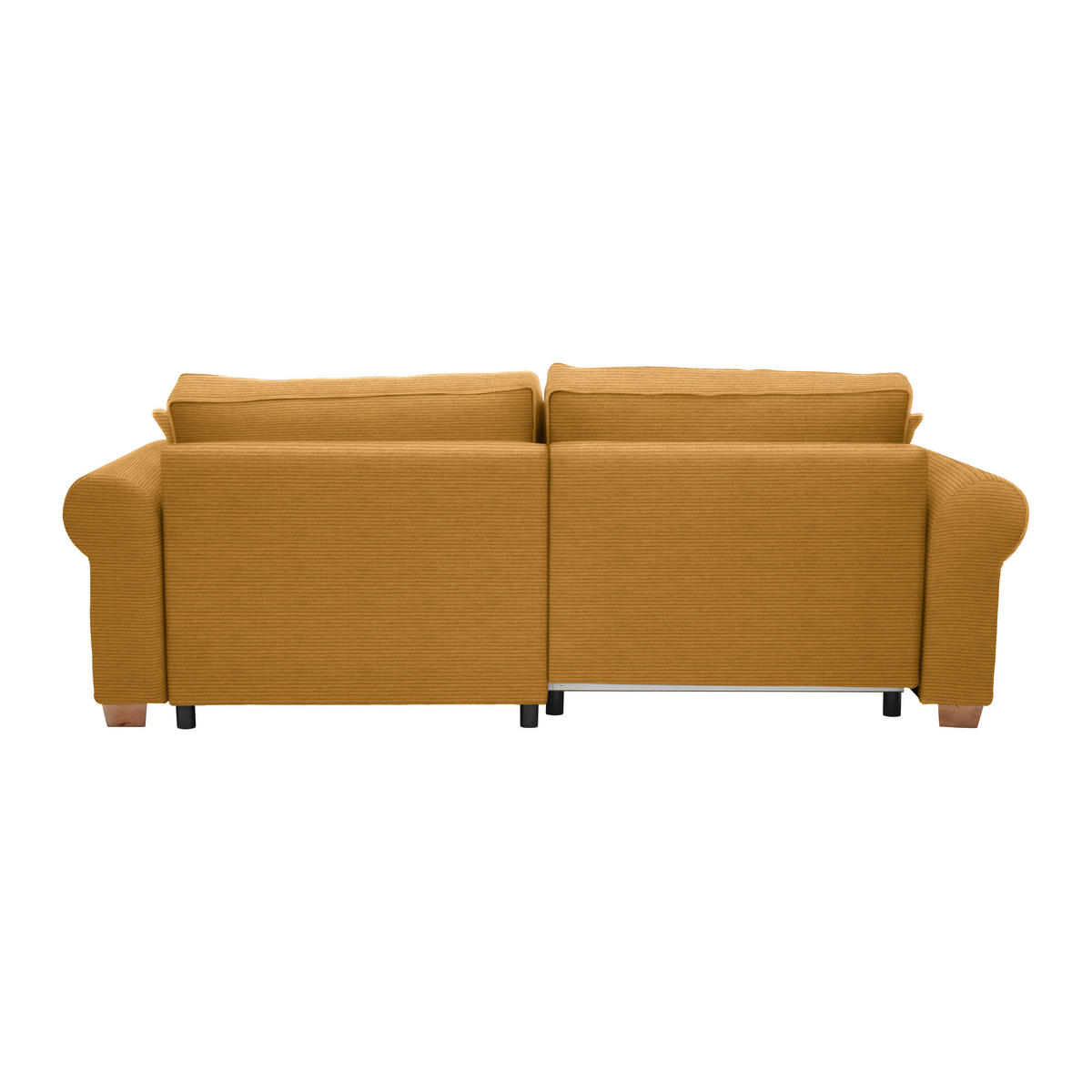 HÖRNSOFFA i senapsgul  - senapsgul, Modern, trämaterial/trä (255/185cm) - MID.YOU