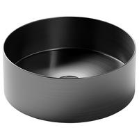 WASCHBECKEN 30/11/30 cm  - Graphitfarben, MODERN, Metall (30/11/30cm)