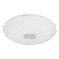 LED-DECKENLEUCHTE 38/38/7 cm   - Weiß, KONVENTIONELL, Kunststoff/Metall (38/38/7cm)