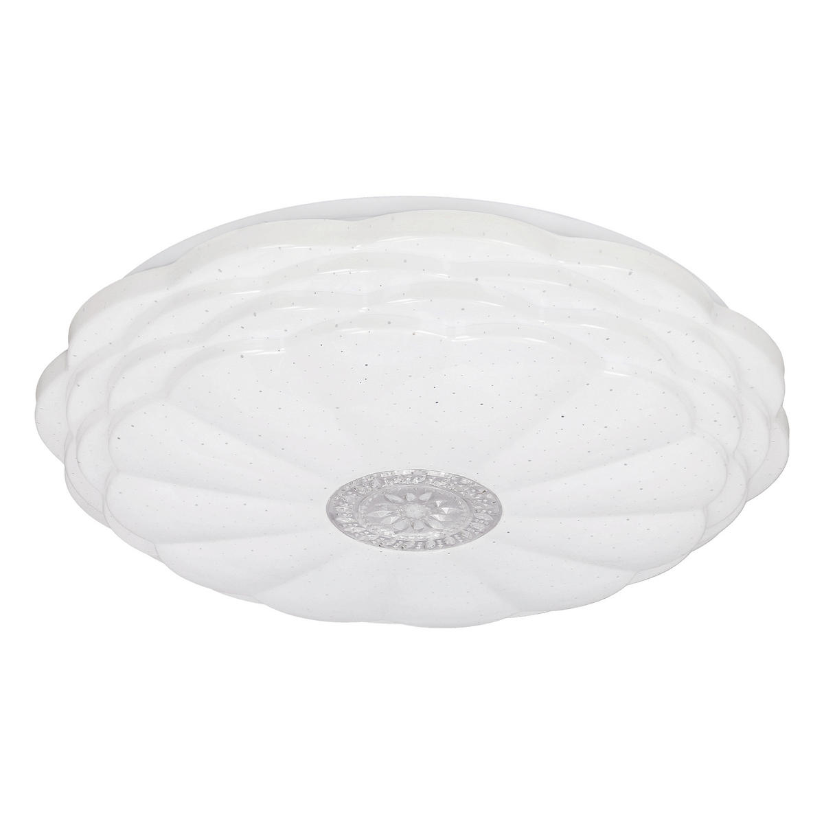 LED-DECKENLEUCHTE 38/38/7 cm   - Weiß, KONVENTIONELL, Kunststoff/Metall (38/38/7cm)