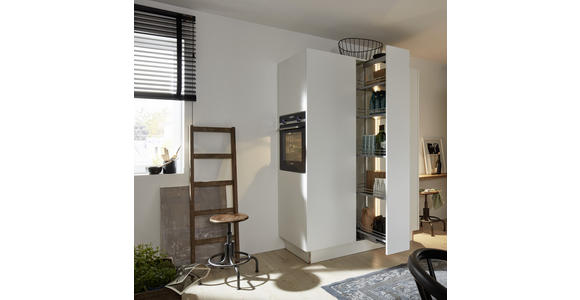 EINBAUKÜCHE   - Weiß, Design, Holzwerkstoff - Dieter Knoll
