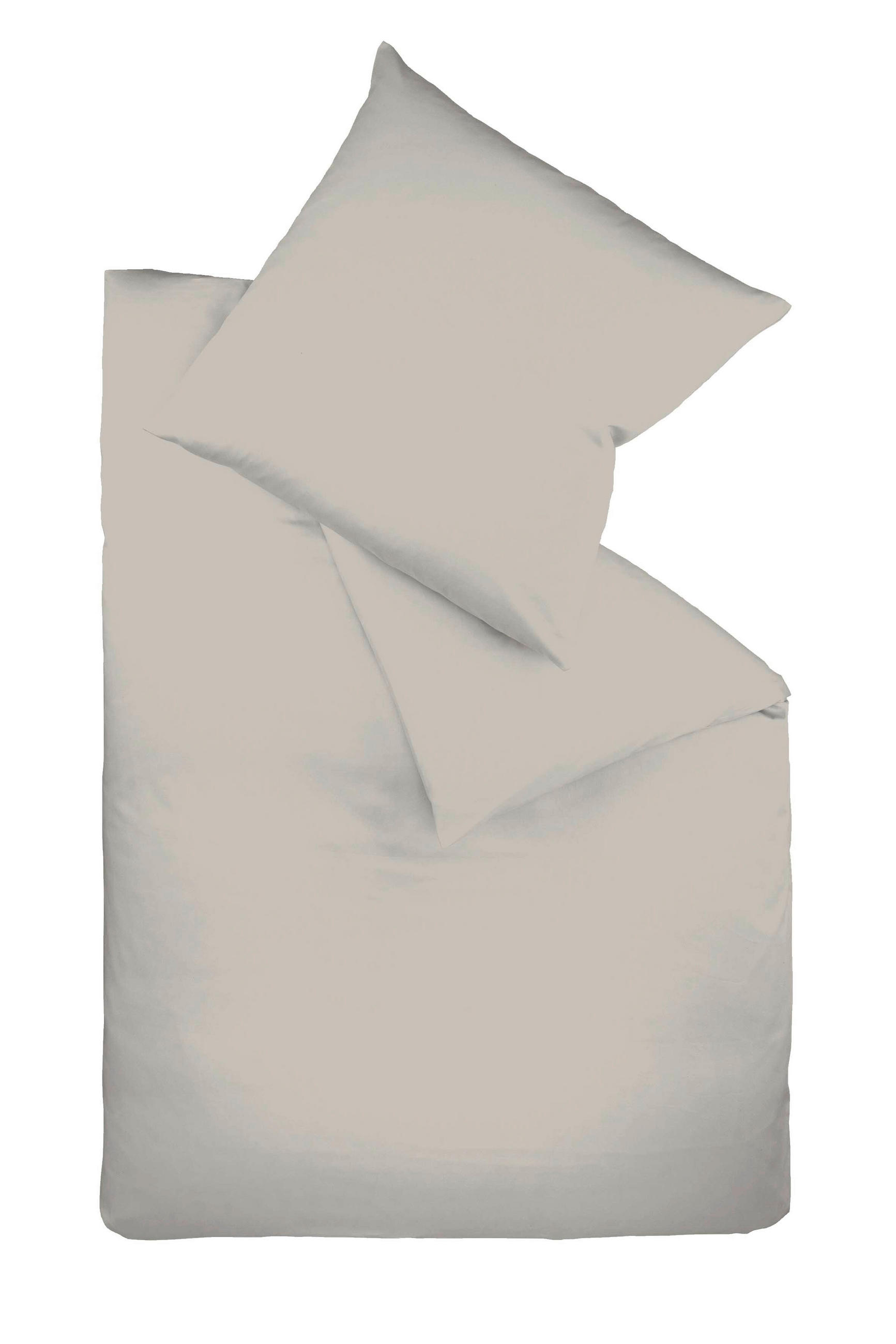 BETTWÄSCHE Satin 200/200 cm  - Grau, Basics, Textil (200/200cm) - Fleuresse