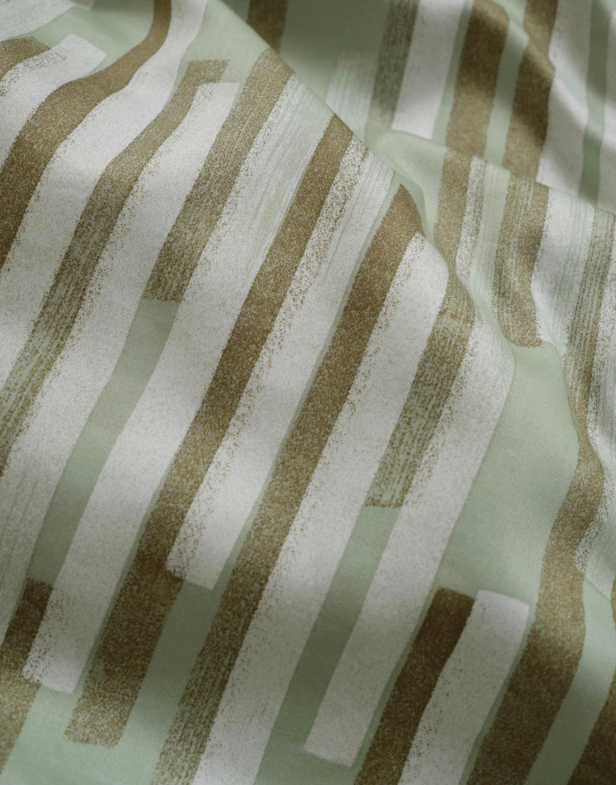 BETTWÄSCHE Svali Satin 135/200 cm  - Grün, KONVENTIONELL, Textil (135/200cm) - Marc O'Polo