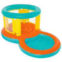 LEKSAKSPOOL 239/142/102 cm  - orange/ljusgrön, Klassisk, plast (239/142/102cm) - Bestway