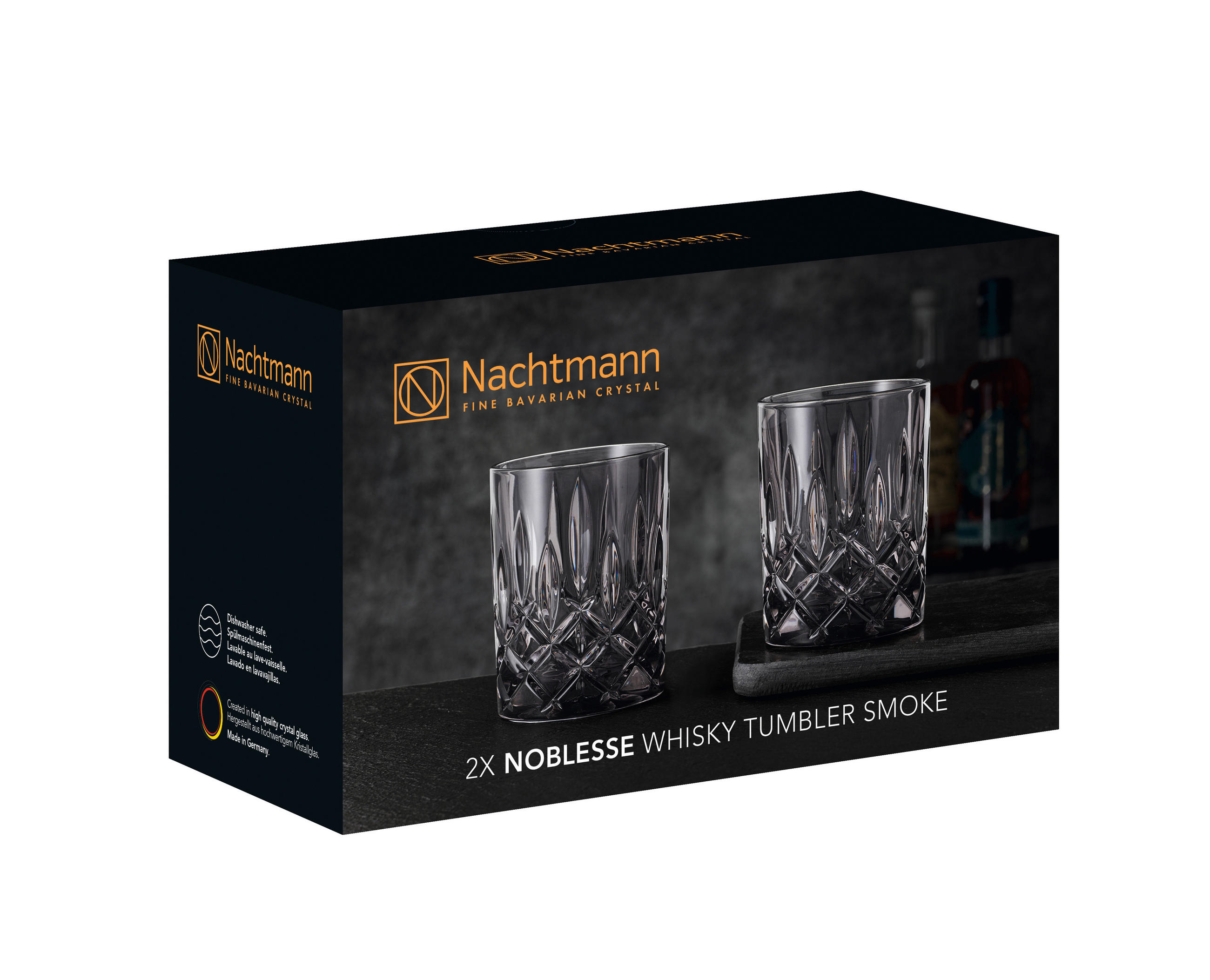 WHISKYS POHÁRKÉSZLET - szürke, Lifestyle, Üveg - Nachtmann