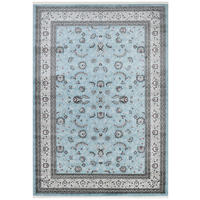 TKANÝ KOBEREC, modrá, šedá, černá - šedá/modrá, Basics, textil (320/420cm)