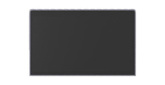 BOXBETT 160/200 cm  in Silberfarben  - Silberfarben/Schwarz, Basics, Kunststoff/Textil (160/200cm) - Carryhome