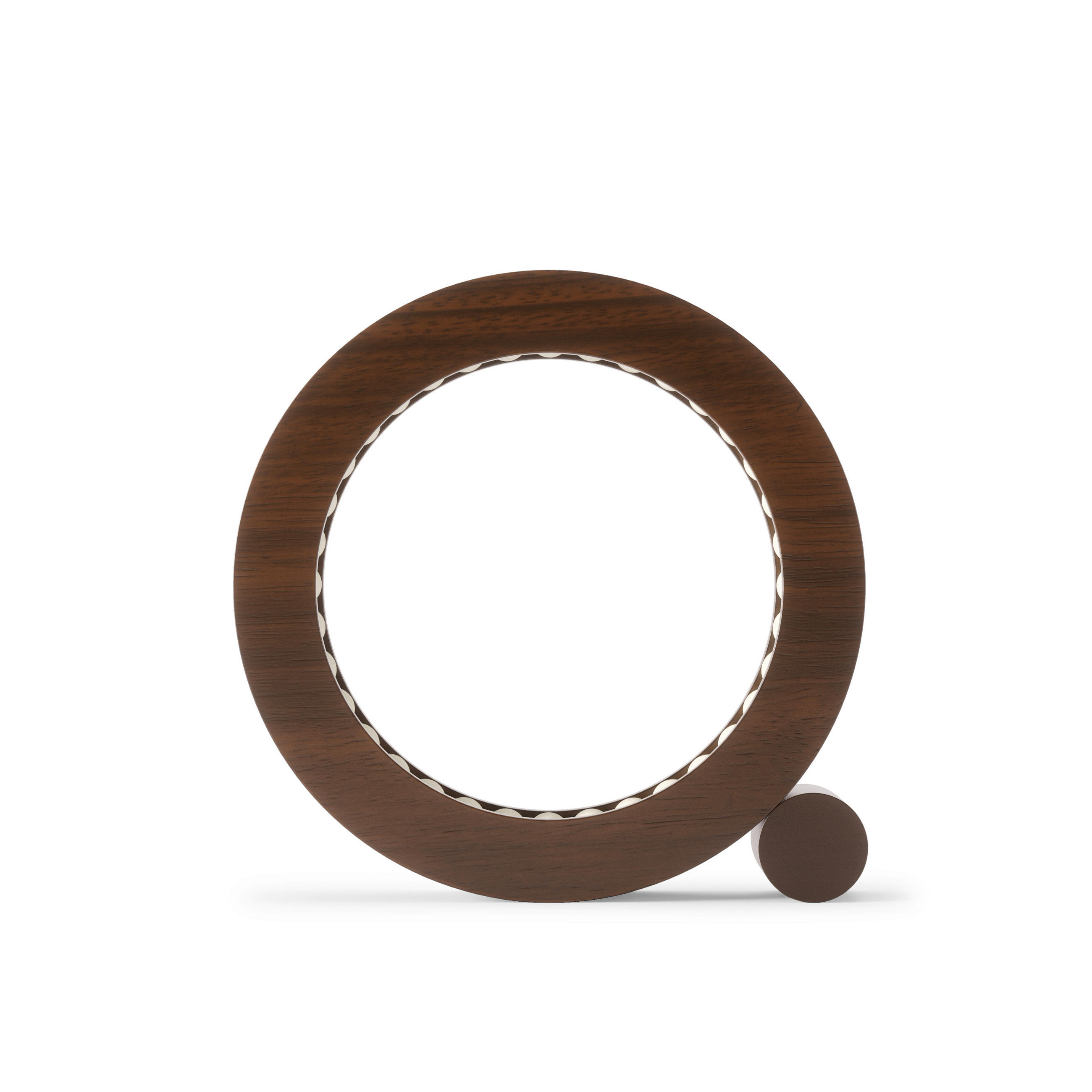 SCHMUCKSCHATULLE - Walnussfarben, KONVENTIONELL, Holz (19,1/19,1/5,1cm) - Umbra