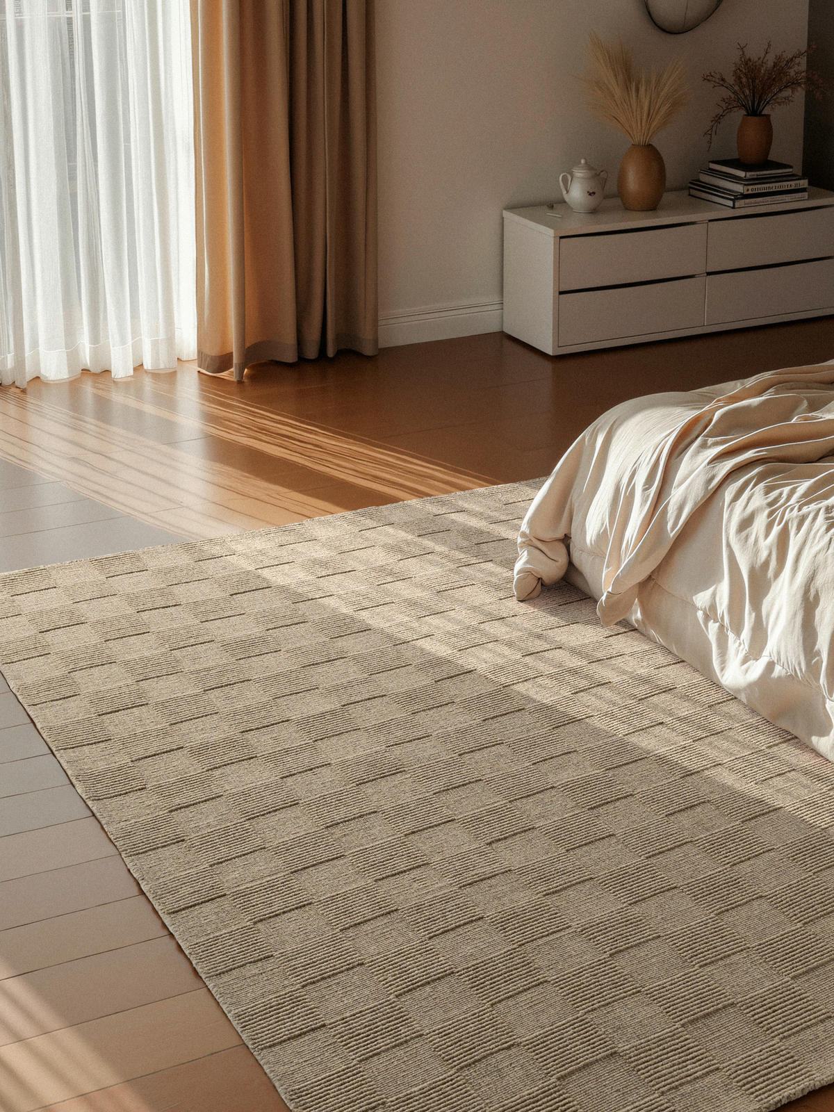 WEBTEPPICH  Wohnzimmer 120/170 cm Kollektion 1766 Grau, Beige rechteckig  - Beige/Grau, Basics, Textil (120/170cm) - Villeroy & Boch