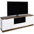 TV-ELEMENT 180/61,5/39 cm - Eichefarben/Alufarben, Design, Glas/Holzwerkstoff (180/61,5/39cm) TV-ELEMENT 180/61,5/39 cm - Eichefarben/Alufarben, Design, Glas/Holzwerkstoff (180/61,5/39cm)