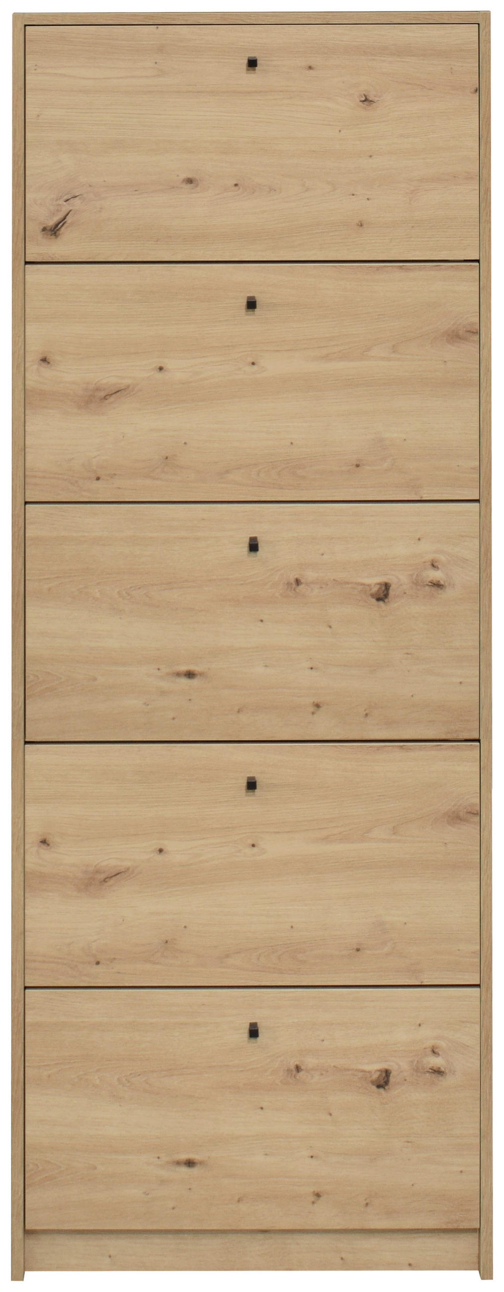 VYKLÁPĚCÍ BOTNÍK, barvy dubu, 60/168/16 cm - černá/barvy dubu, Design, kov/kompozitní dřevo (60/168/16cm) - Xora