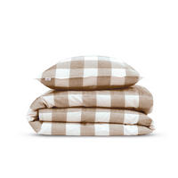 BETTWÄSCHE Quattro-di-Lino Renforcé 155/220 cm  - Beige, Basics, Textil (155/220cm)