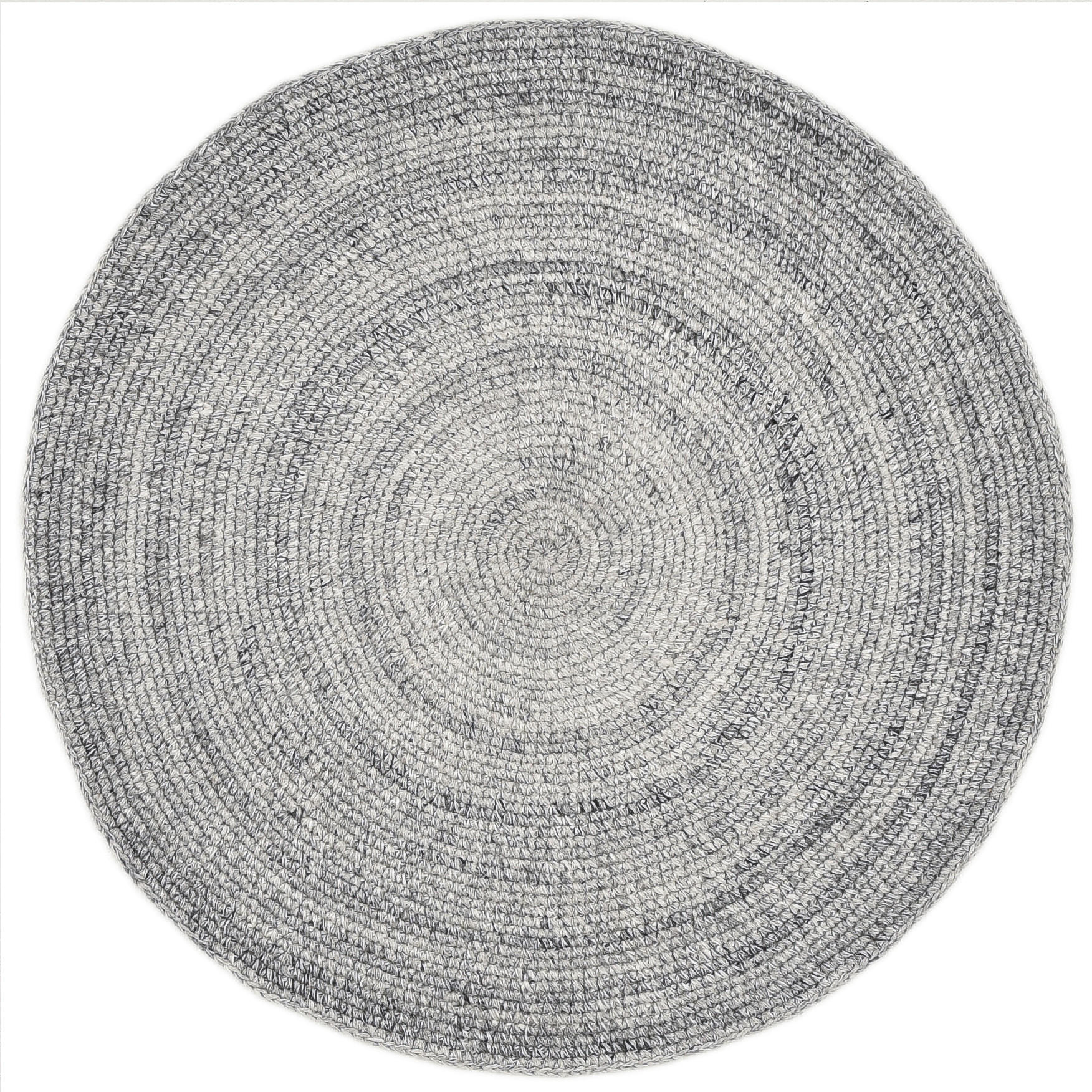 PREPROGA ZA ZUNANJO UPORABO      100/100 cm    tkano  svetlo siva  - svetlo siva, Basics, tekstil (100/100cm)