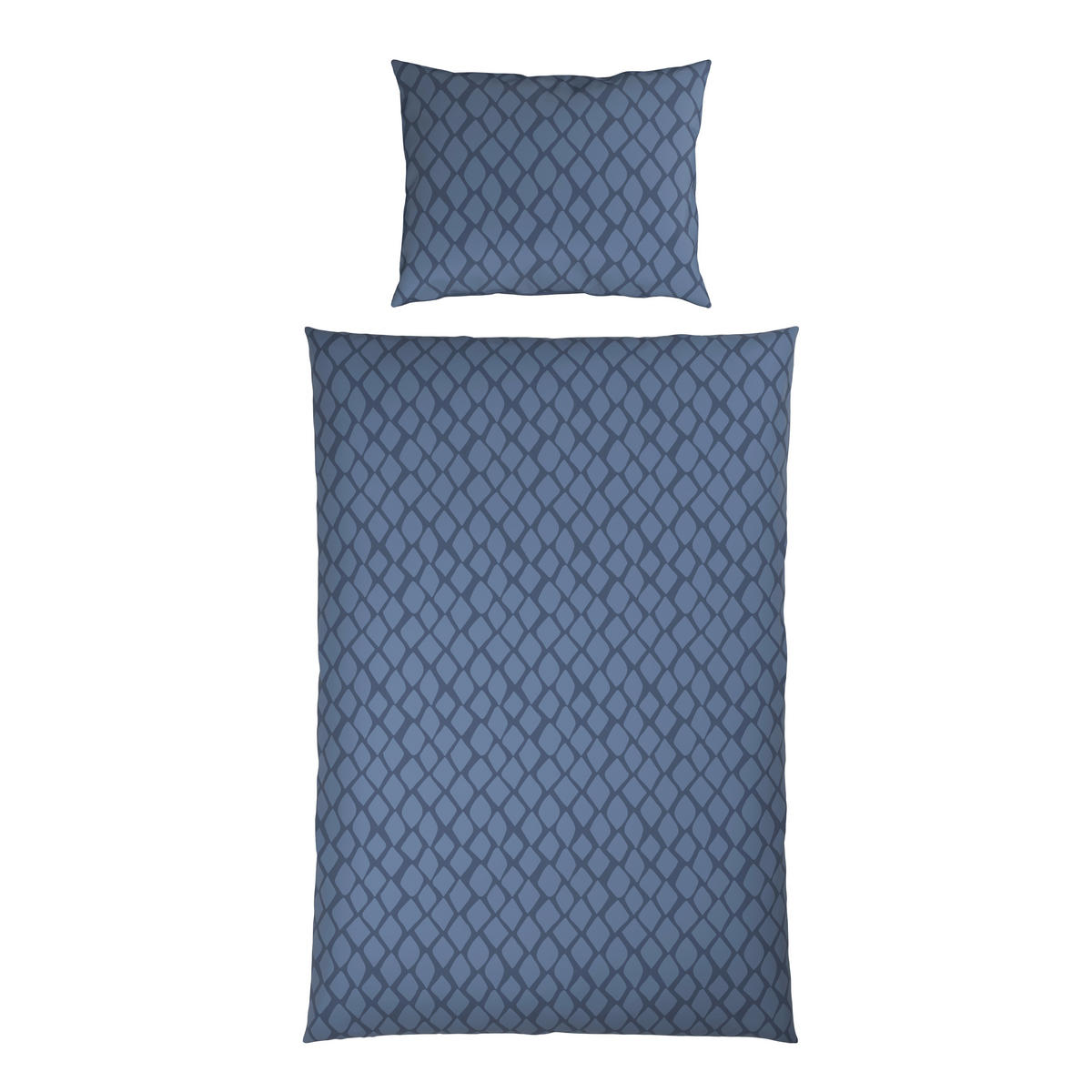 WENDEBETTWÄSCHE STRIPES DK Satin 140/200 cm  - Hellblau, Design, Textil (140/200cm) - Dieter Knoll