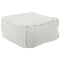 HOCKER Textil Weiss  - Weiss, Design, Textil (86/38/86cm) - Lomoco