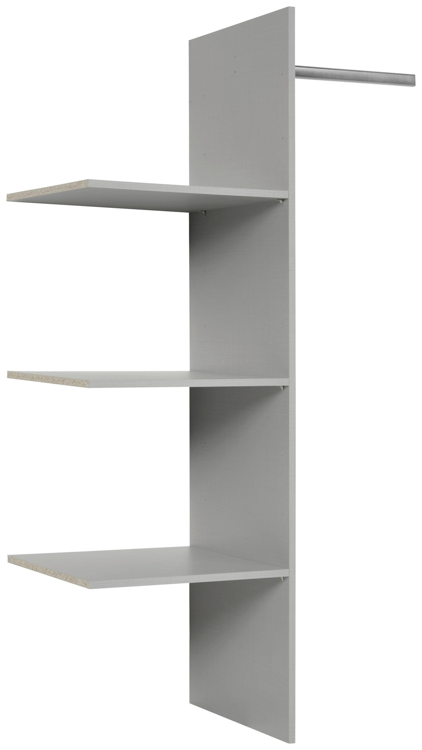 INNENEINTEILUNG  - Grau, Modern, Holzwerkstoff/Metall (87/148/50cm) - MID.YOU