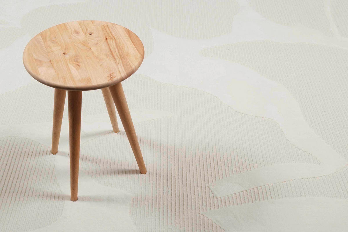FLACHWEBETEPPICH 200/200 cm Sara Creme, Weiß  - Creme/Weiß, KONVENTIONELL, Textil (200/200cm) - Esprit