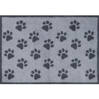 FUßMATTE  60/85 cm  Grau  - Grau, Design, Kunststoff/Textil (60/85cm) - wash+dry