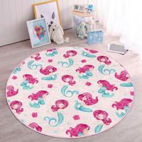 KINDERTEPPICH 120/120 cm Multicolor rund  - Multicolor, Basics, Textil (120/120cm)