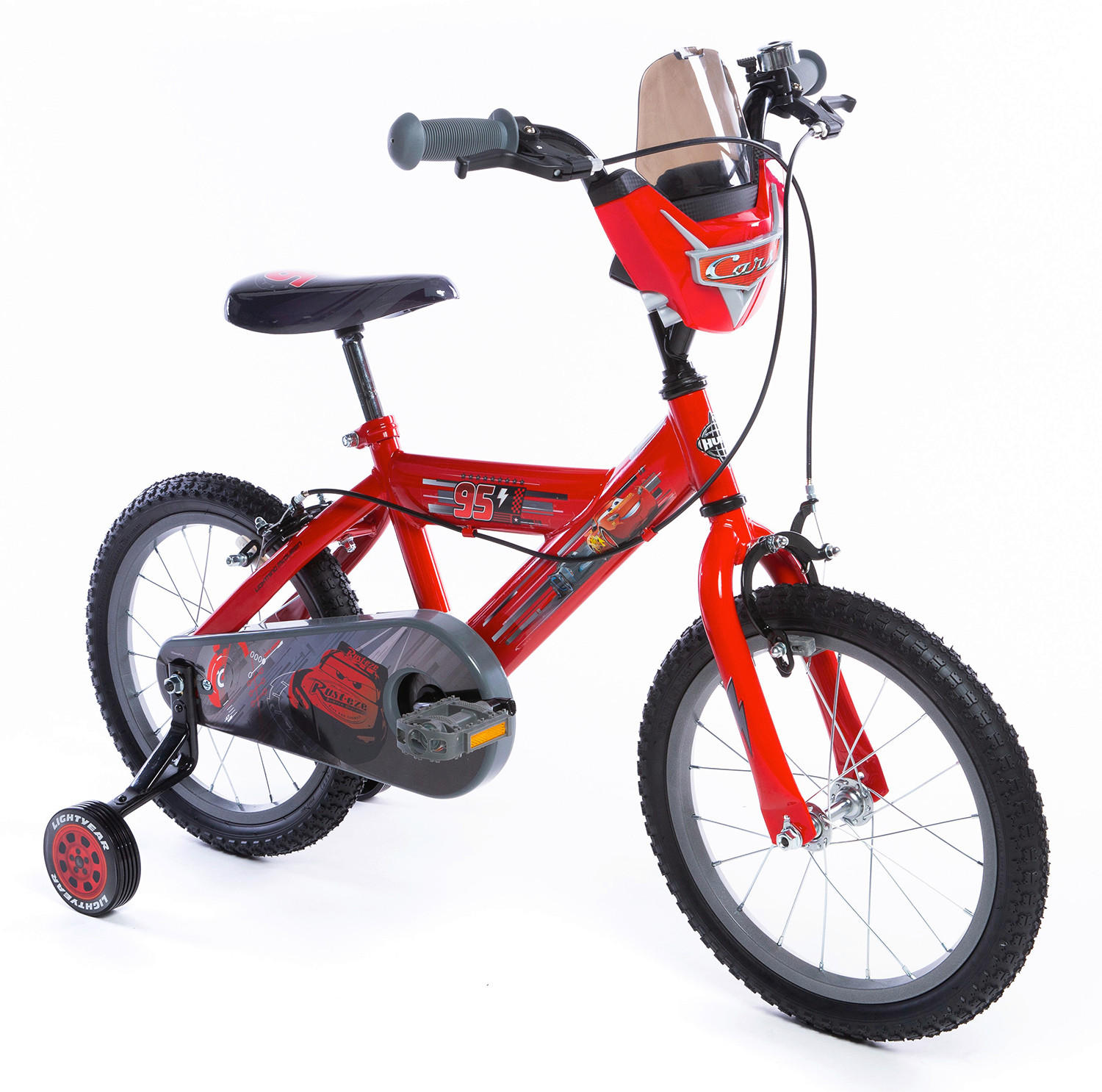 KINDERFAHRRAD 16 Zoll  - Rot, Basics, Metall (54/78,1/106cm)