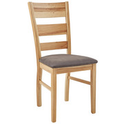 STUHL in Textil Buchefarben, Graphitfarben - Buchefarben/Graphitfarben, KONVENTIONELL, Holz/Textil (43/94/53cm) - Valdera