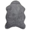 KUNSTFELL 60/90 cm Grau  - Grau, KONVENTIONELL, Textil (60/90cm) - Novel