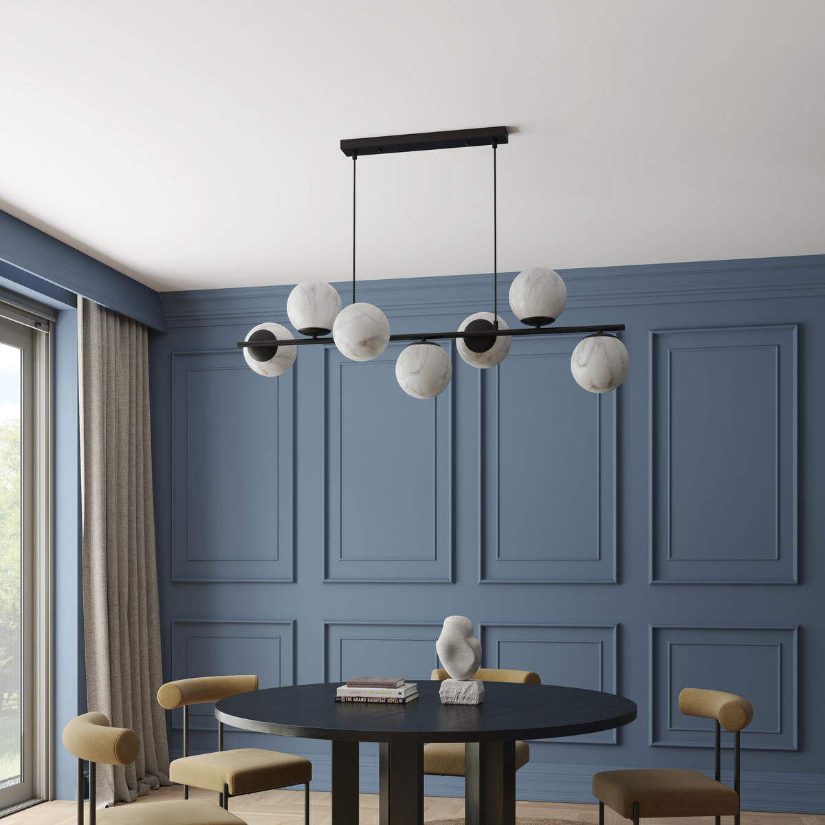 HÄNGELEUCHTE 103/32/153 cm  - Design (103/32/153cm) - Dieter Knoll