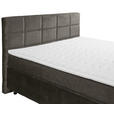BOXSPRINGBETT 180/200 cm,  in Anthrazit  - Anthrazit/Schwarz, Design, Holzwerkstoff/Kunststoff (180/200cm) - Xora
