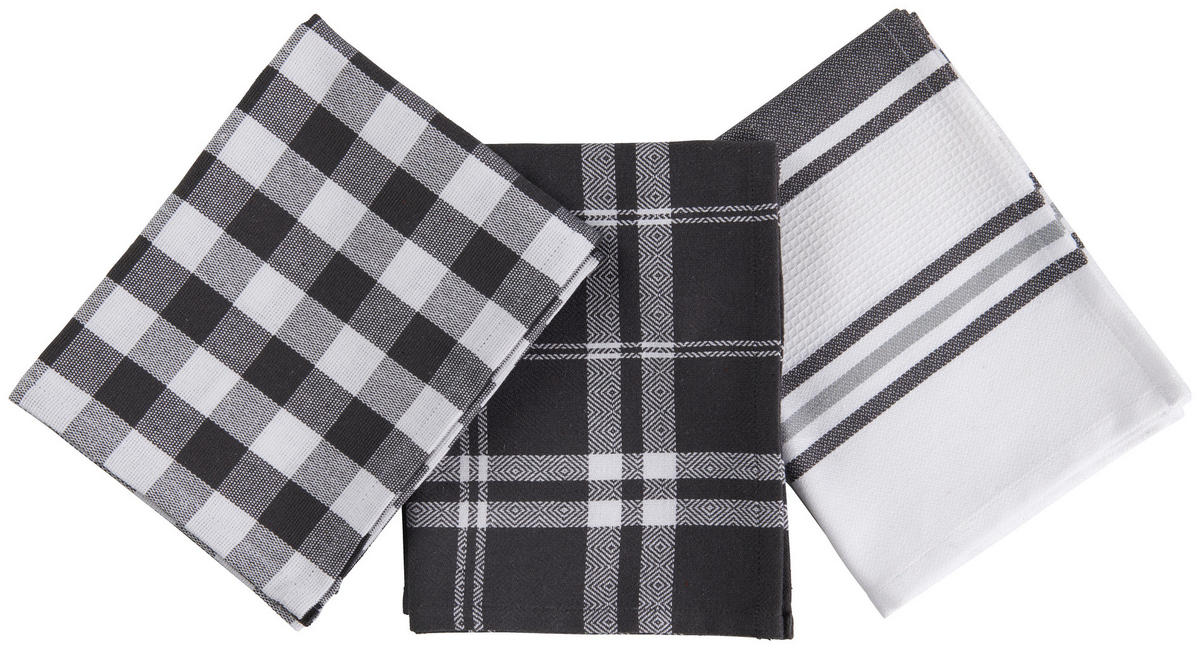 SADA UTĚREK 3dílné - šedá, Konvenční, textil (45/70cm) - Esposa