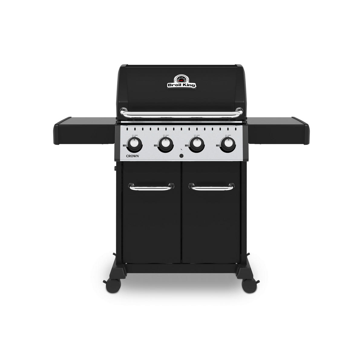 Plinski roštilj CROWN 420  crna  - crna, Basics, metal (145/116/61cm) - Broil King