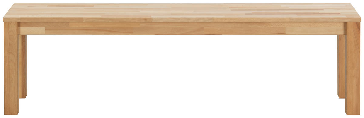 SITZBANK in Holz Kernbuche  - Kernbuche, Natur, Holz (180/45/35cm) - Livetastic