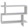 WANDBOARD in 70/65/22 cm Weiss  - Weiss, Design, Holzwerkstoff (70/65/22cm) - Livetastic