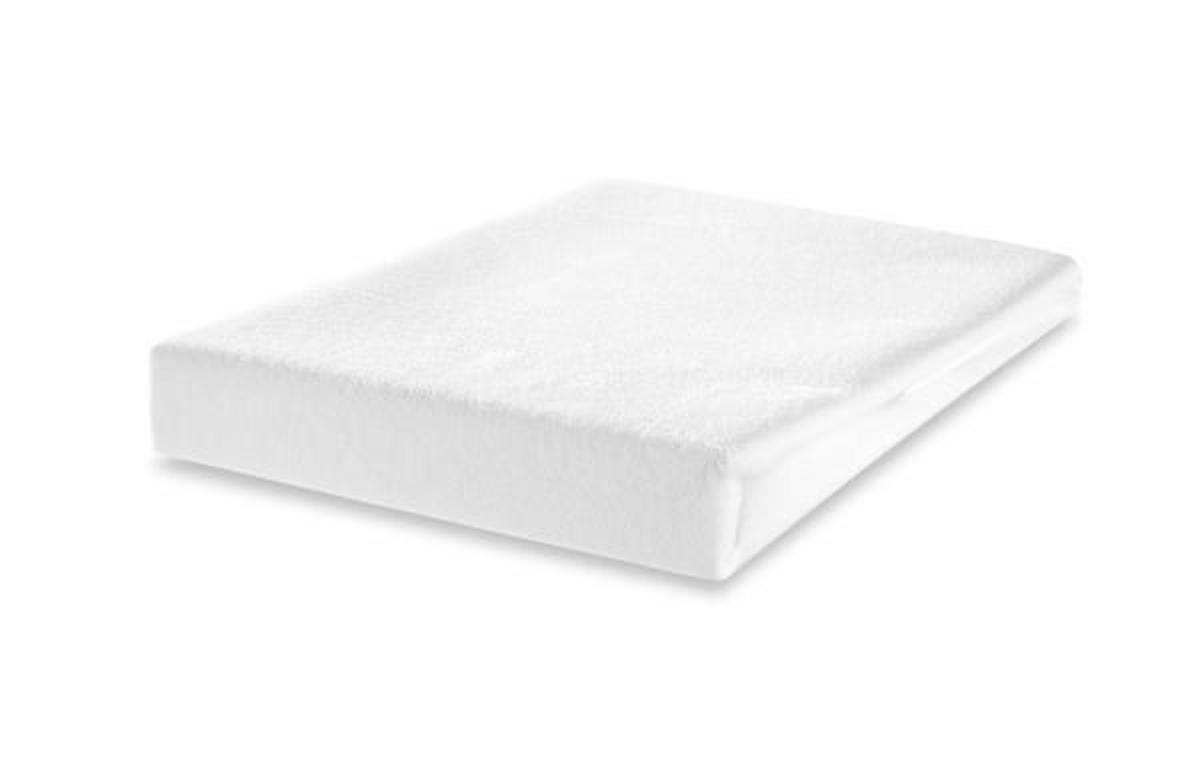 MATRACVÉDŐ 60/120 cm  - fehér, Basics, textil (60/120cm) - My Baby Lou