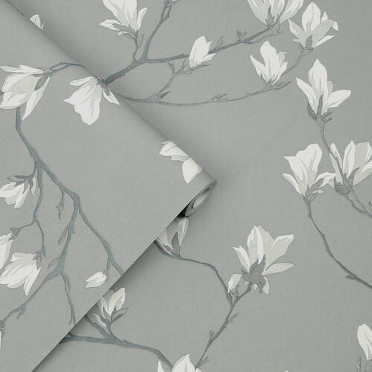NON WOVEN-TAPET 52/1000 cm  - grå, Basics, papper/plast (52/1000cm)