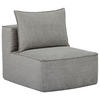 SOFAELEMENT Webstoff Taupe  - Taupe, Design, Kunststoff/Textil (71/80/70cm) - Carryhome