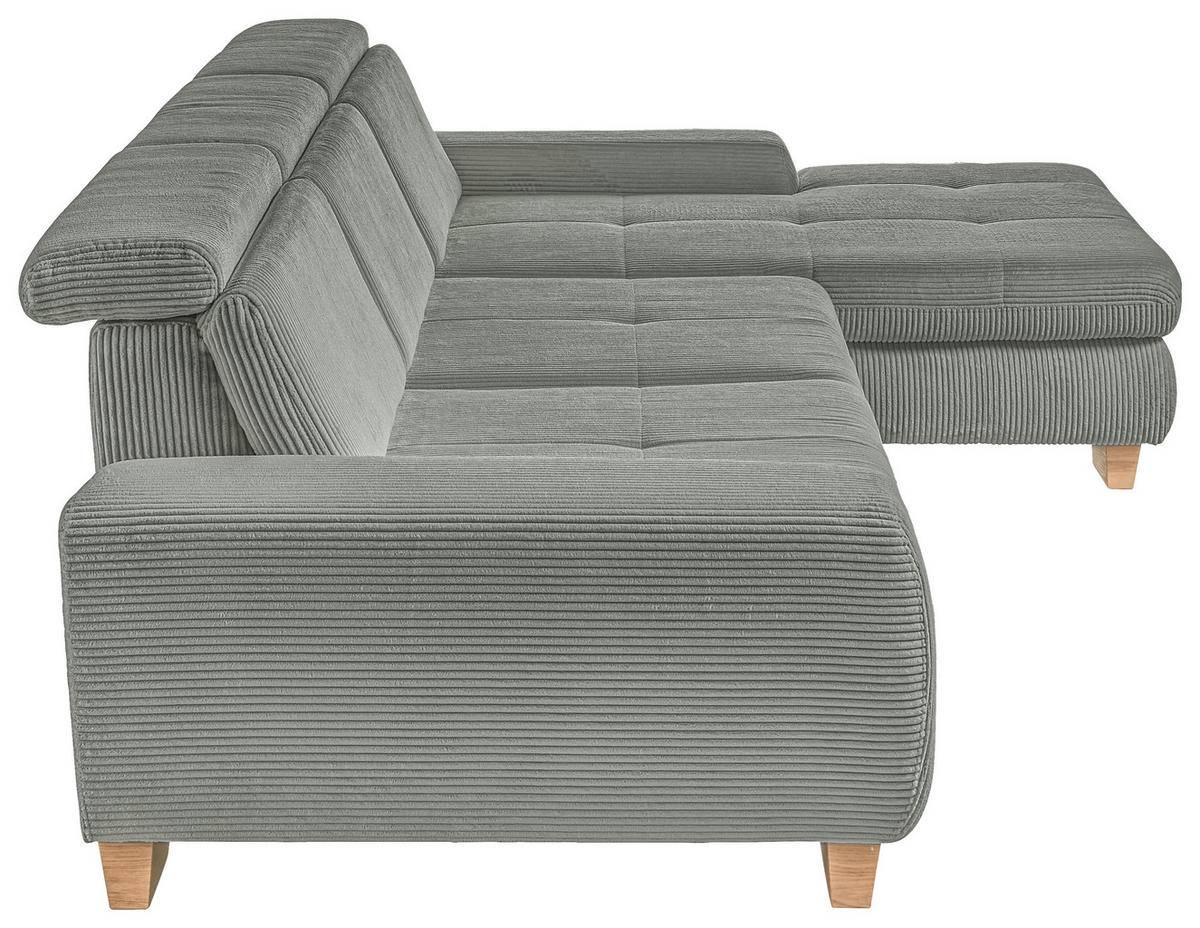 Freisteller von SetOne by Musterring ECKSOFA Olivgrün Cord.
