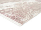 WEBTEPPICH 80/150 cm  - Creme/Rosa, Design, Textil (80/150cm) - Novel
