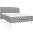BOXSPRINGBETT 180/200 cm in Braun - Alufarben/Braun, KONVENTIONELL, Kunststoff/Textil (180/200cm) - Bentley BOXSPRINGBETT 180/200 cm in Braun - Alufarben/Braun, KONVENTIONELL, Kunststoff/Textil (180/200cm) - Bentley