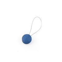 MAGNET PENTRU PRINDERE PERDEA  - albastru, Basics, metal (1/4cm)