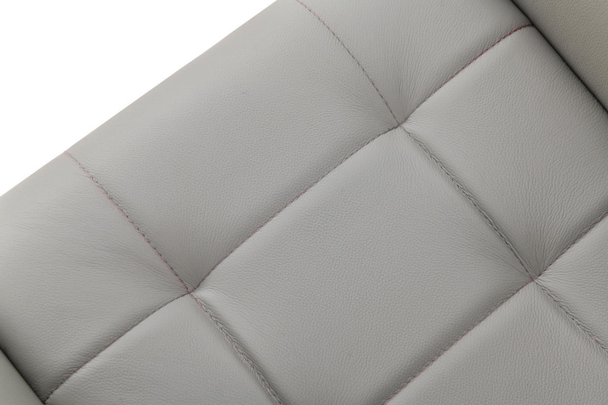 ARMLEHNSTUHL  in Eisen Echtleder pigmentiert  - Beige/Schwarz, Basics, Leder/Holz (56/82/59cm) - Livetastic