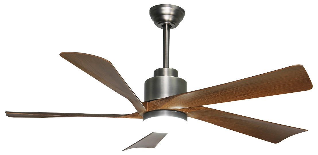 VENTILATOR STROPNI  bijela, svijetlo siva   tamno smeđa  MODESTO  - tamno smeđa/bijela, Basics, metal/plastika (132/48cm)